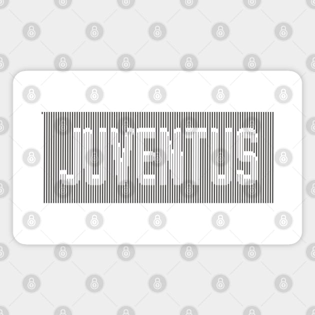 Juventus Line Design Magnet by radeckari25